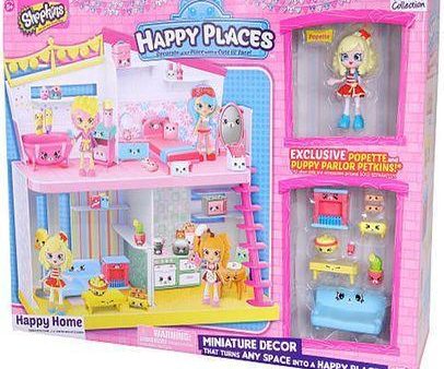 Shopkins Happy Places Puppy Parlor Jessicake and Popette Set Online now