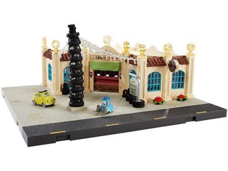 Disney Pixar Cars Precision Series Luigi s Casa Della Tires Playset Cheap