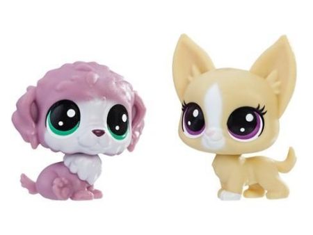 Littlest Pet Shop Chunky Waterfluff and Mayor Perrito For Sale