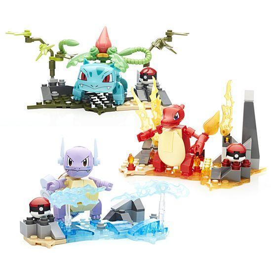 Mega Construx Pokemon Buildable Figures and Environments Gift Set Hot on Sale