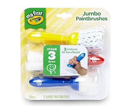 Crayola My First Jumbo Paintbrushes Fashion