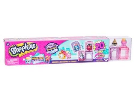 Shopkins Season 8 World Vacation - Boarding to Europe Mega Pack Discount