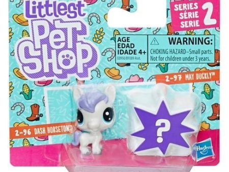 Littlest Pet Shop Dash Horseton and May Duckly Supply