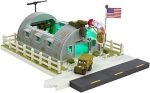 Disney Pixar Cars Precision Series Sarge s Surplus Hut Playset Supply