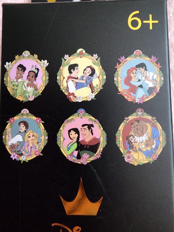 Loungefly Disney Princess Couples Portrait Mystery Pins on Sale