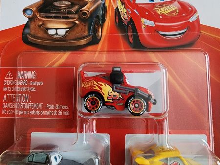 Disney Pixar Cars Mini Racers 3-packs Set Online now