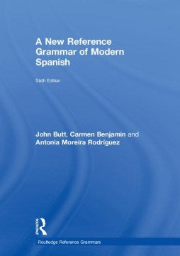 A New Reference Grammar of Modern Spanish Online